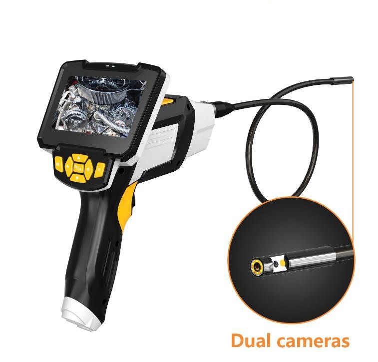 4.3寸屏内窥镜工业管道汽修手持便携式高